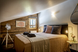 Megeve chalet apartment holiday home bedroom