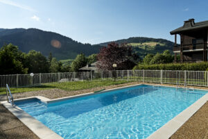 Megeve chalet apartment holiday home pool