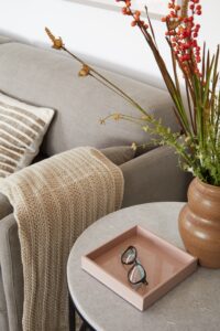 Villefranche apartment holiday home living room sofa