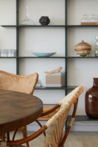 Villefranche apartment holiday home living area table chairs