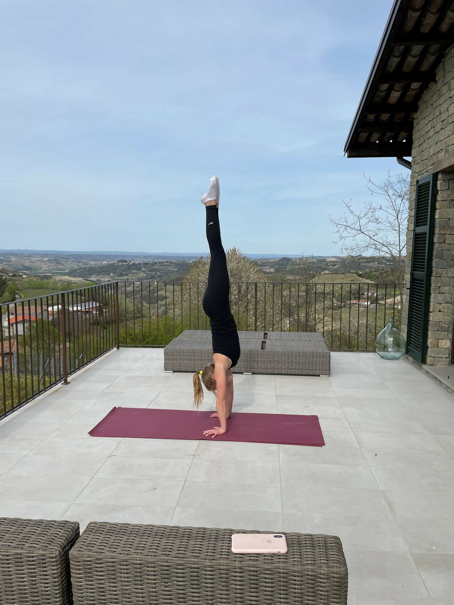 Piedmont holiday home yoga