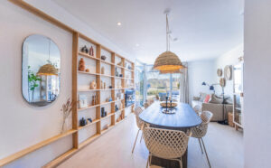 Mallorca apartment holiday home dining area