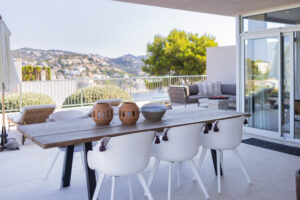 Mallorca apartment holiday home terrace view